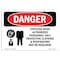 Signmission OSHA Sign, 7" Height, 10" Width, Rigid Plastic, Ethylene Oxide Authorized Personnel Only, Landscape OS-DS-P-710-L-1205 - alternate 1